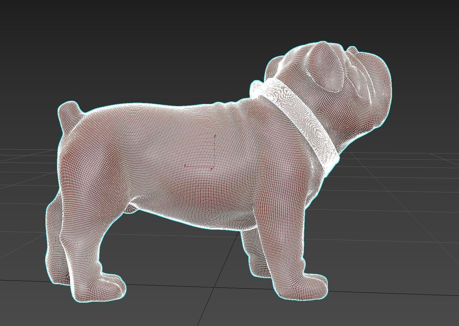 Karcher Dog Figurine Animal 3D model_10