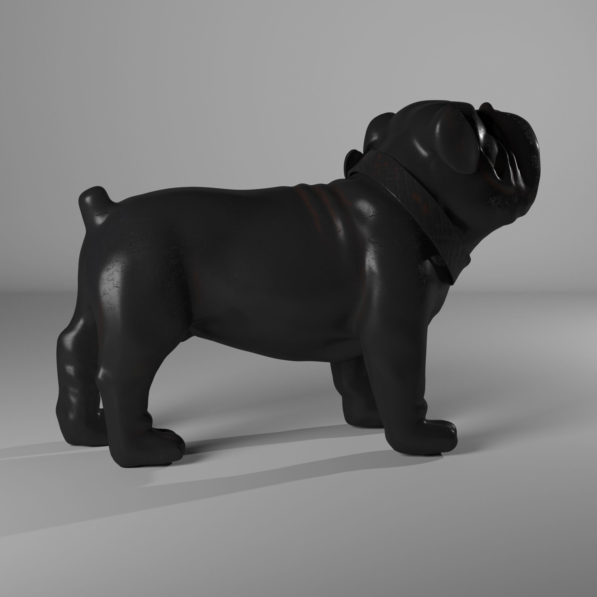 Karcher Dog Figurine Animal 3D model_5