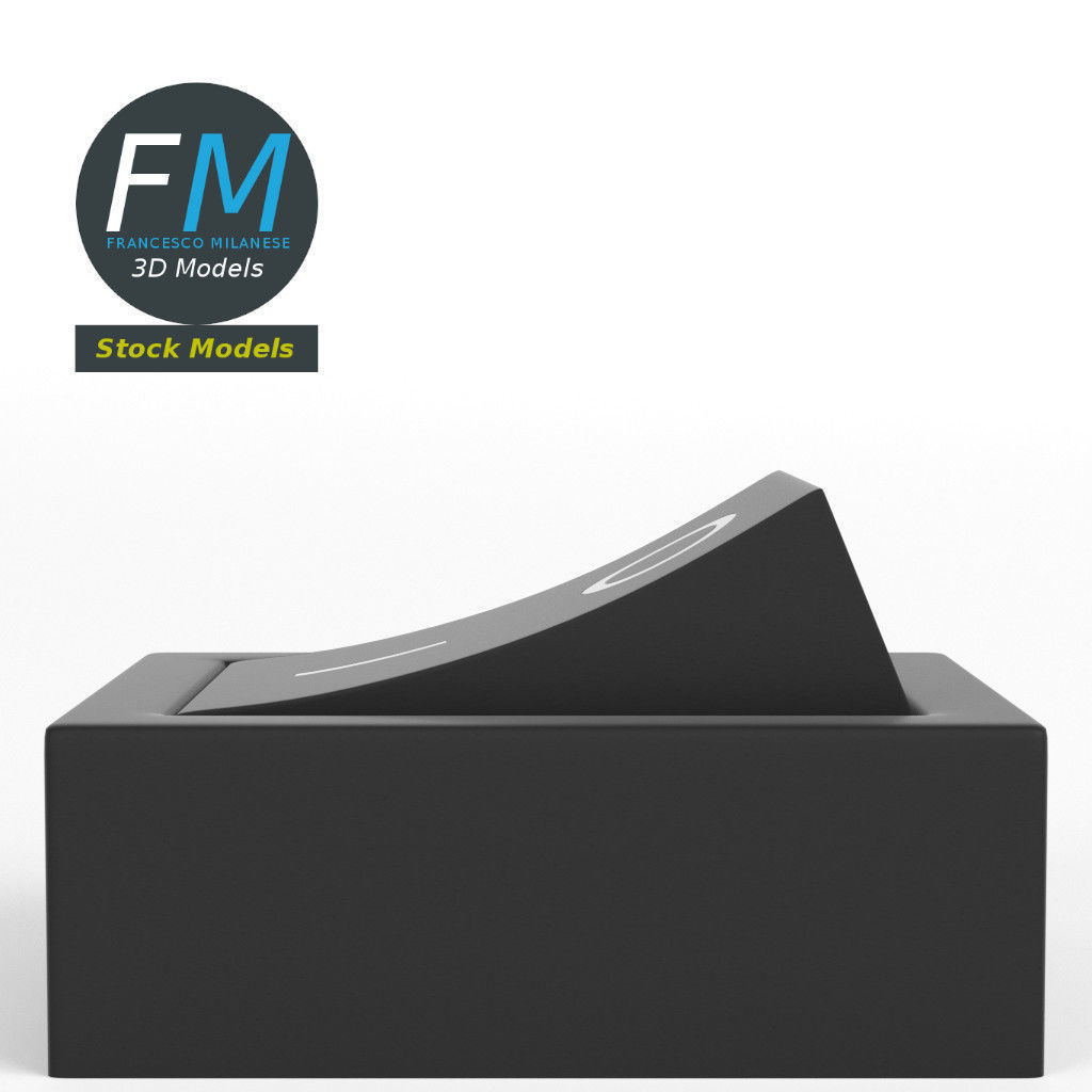 On - Off power switch 3D model | CGTrader