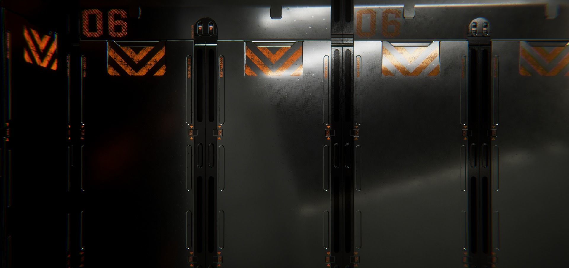 Sci-Fi Panels Kit-Bash Set 3D model_6