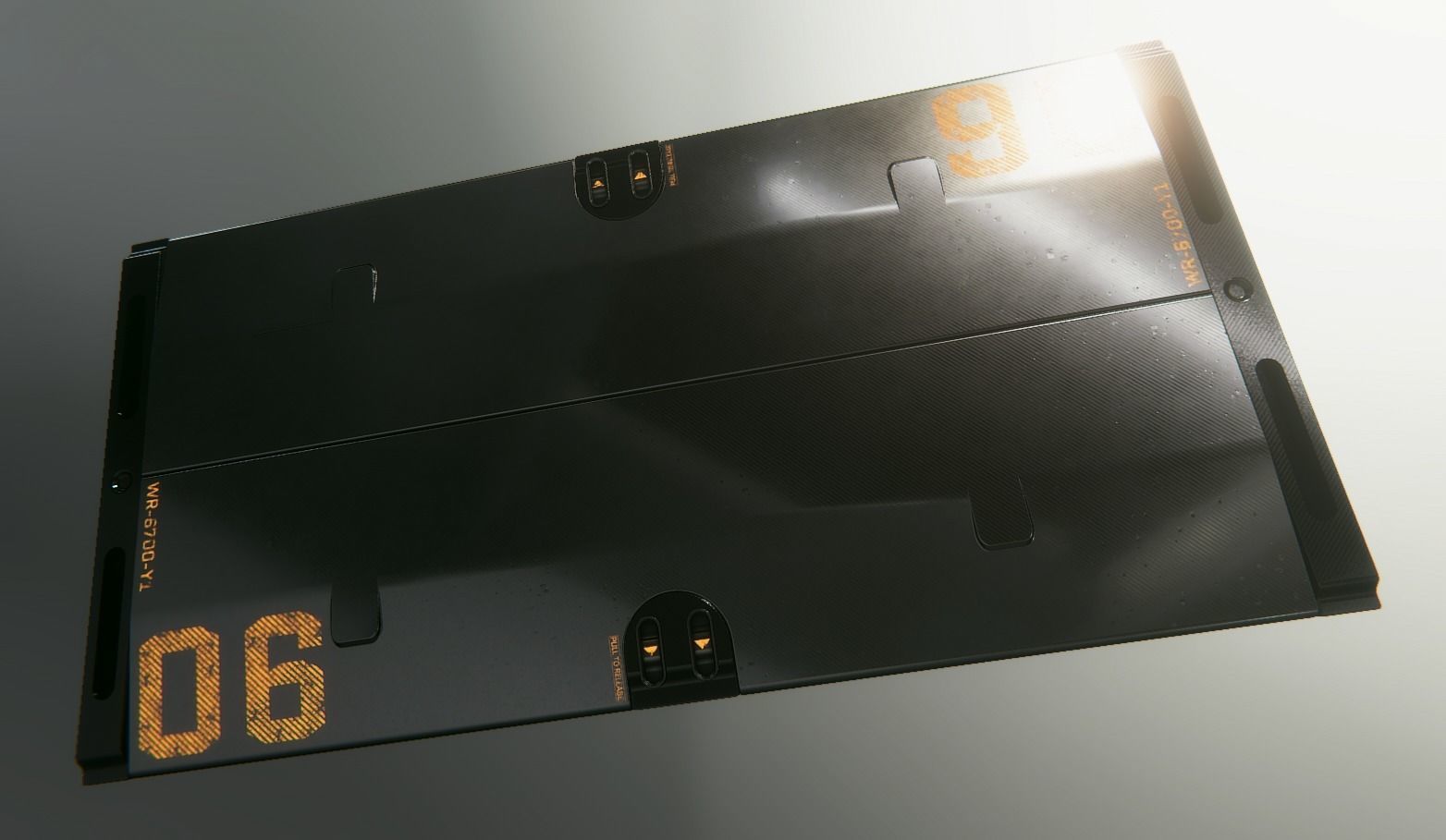 Sci-Fi Panels Kit-Bash Set 3D model_11