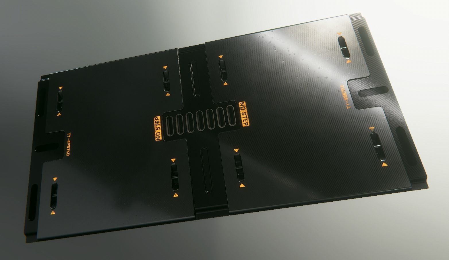 Sci-Fi Panels Kit-Bash Set 3D model_12