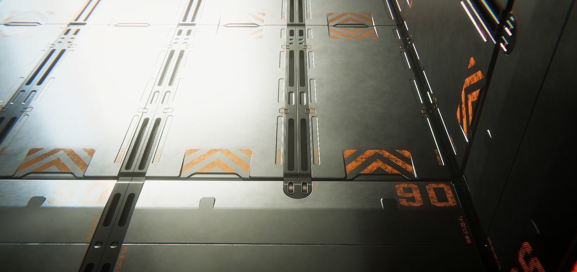 Sci-Fi Panels Kit-Bash Set 3D model_5