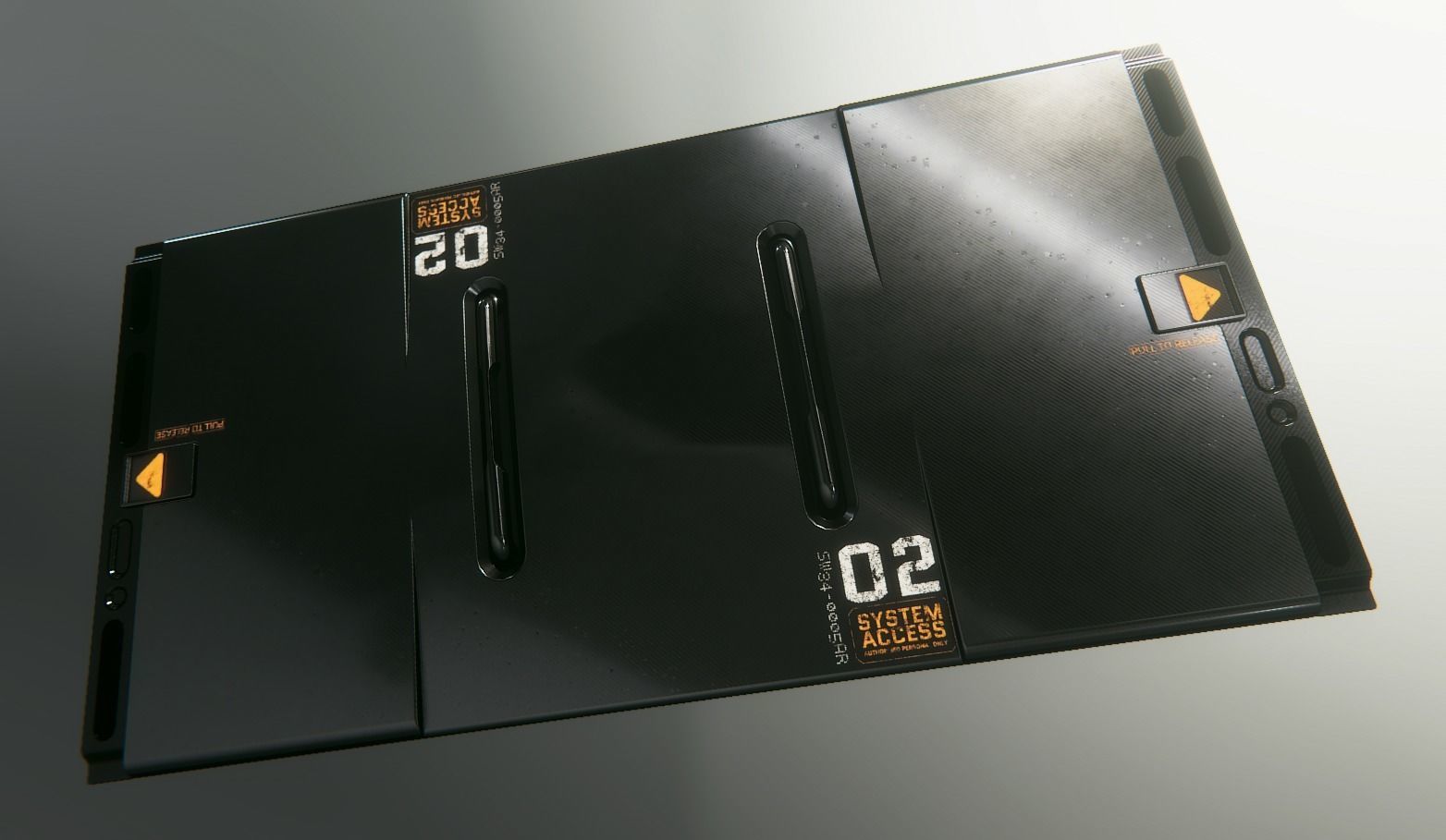 Sci-Fi Panels Kit-Bash Set 3D model_14