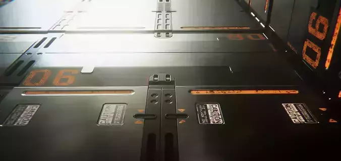 Sci-Fi Panels Kit-Bash Set  3D model