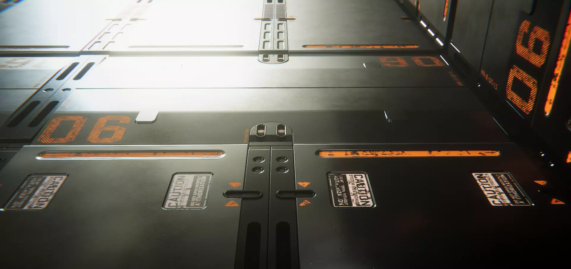 Sci-Fi Panels Kit-Bash Set 3D model_0