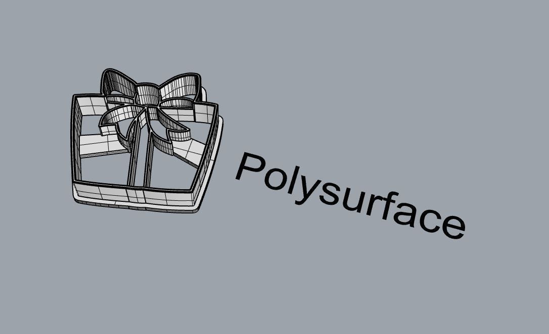 Gift cookie cutter 3D print model_3