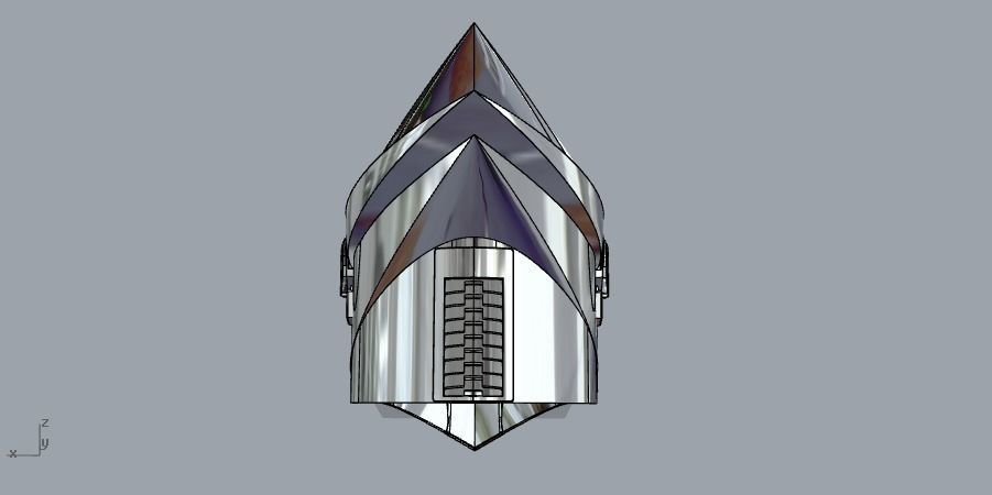 Mandalorian Silverhawks helmet mashup 3D print model_10