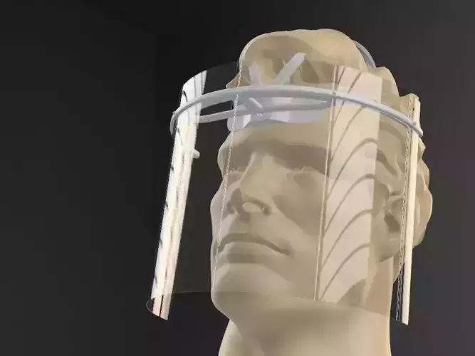 Visiera COVID-19 Face Shield Free 3D print model