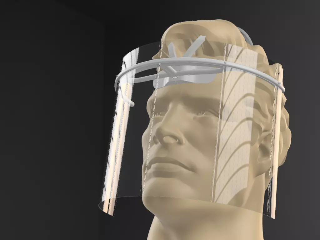 Visiera COVID-19 Face Shield Free 3D print model_0