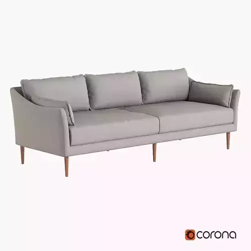West Elm Antwerp Sofa 3D model