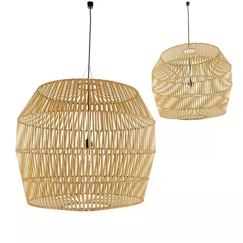 bamboo lamp 18 3D model