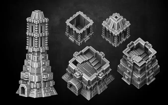 Heresylab - Fantasy Tower Aztec