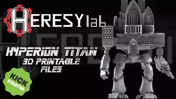 Heresylab - Imperial Titan 3D print model