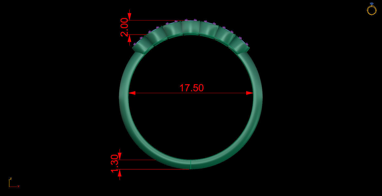 Ring 99 3D print model_9
