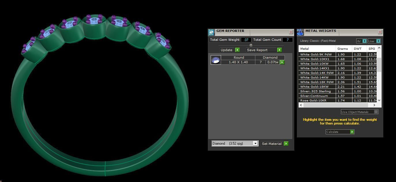 Ring 99 3D print model_8