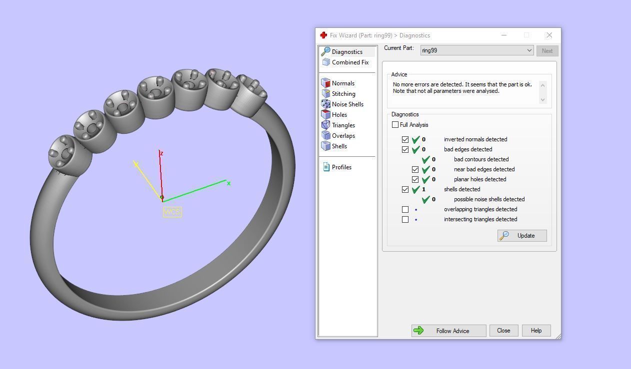 Ring 99 3D print model_10