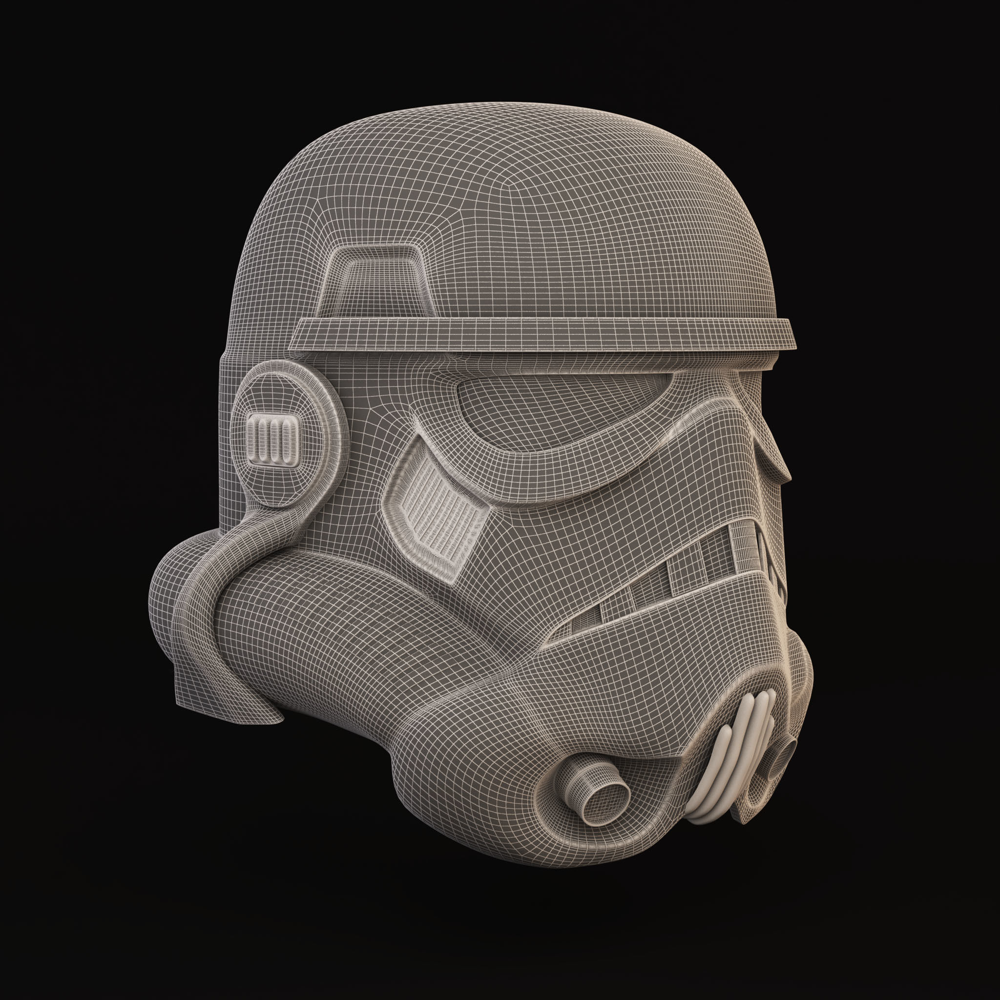 Helmet Stormtrooper 3D model_4