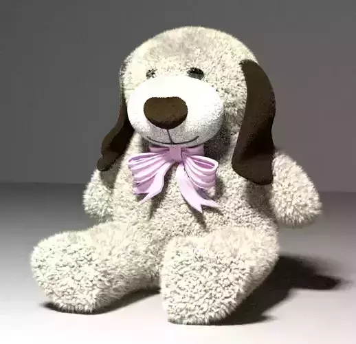 TheLittleOne teddy bear with bow