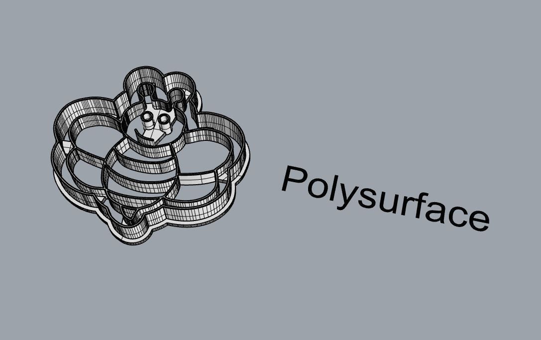 Bee cookie cutter 3D print model_3
