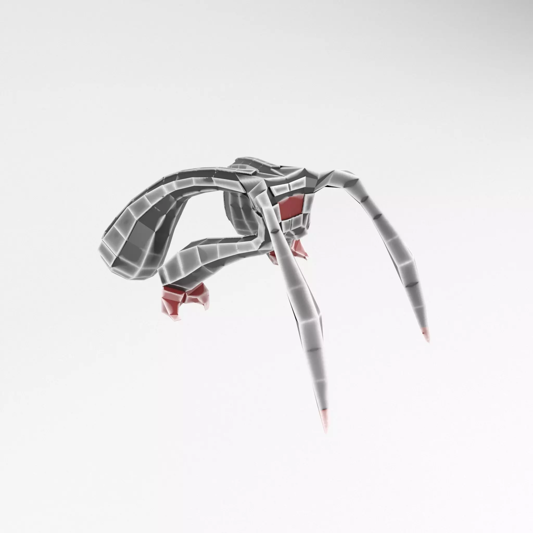 Aliens v1 004 Low-poly 3D model_0