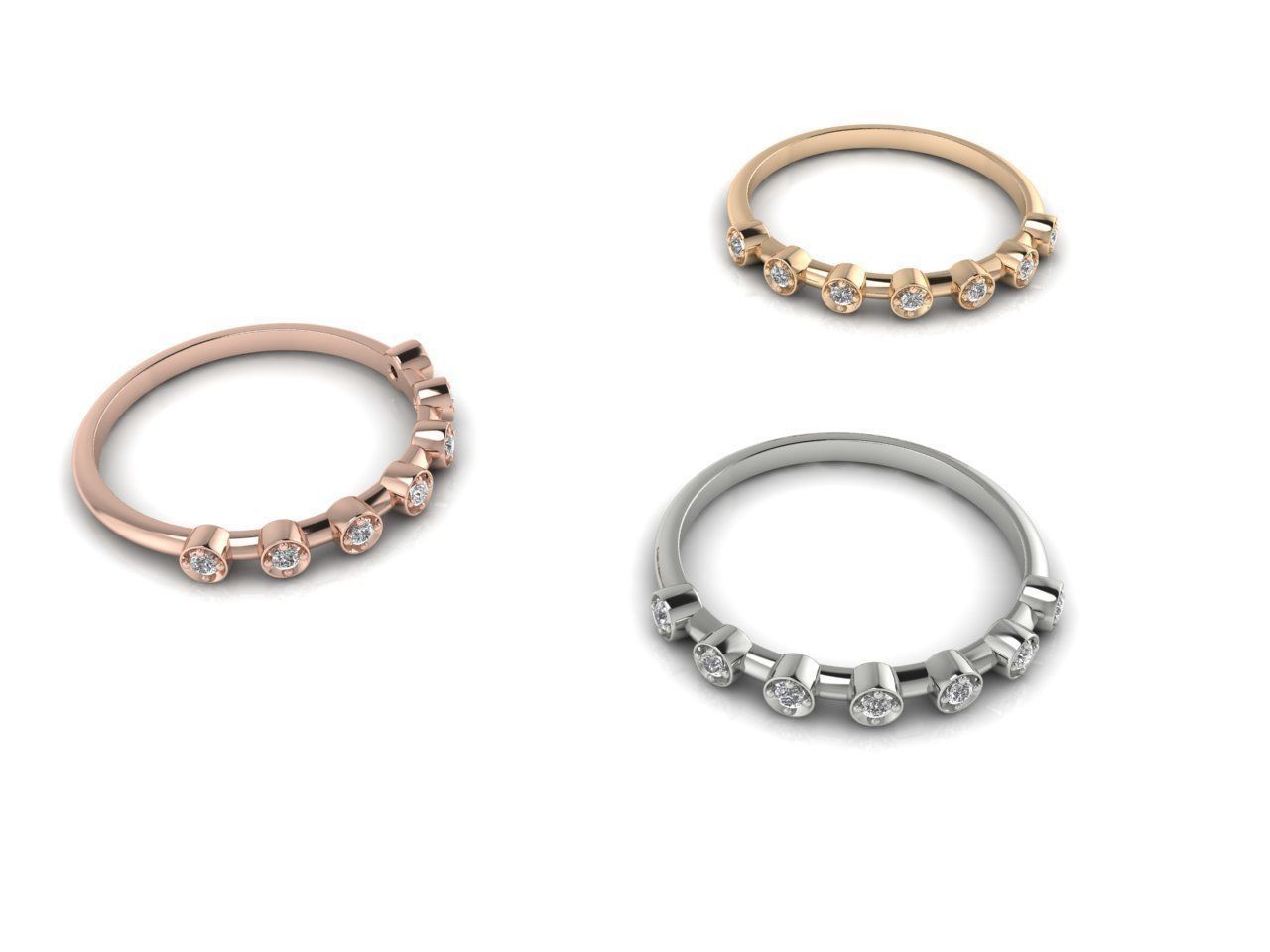 Ring 100 3D print model_5