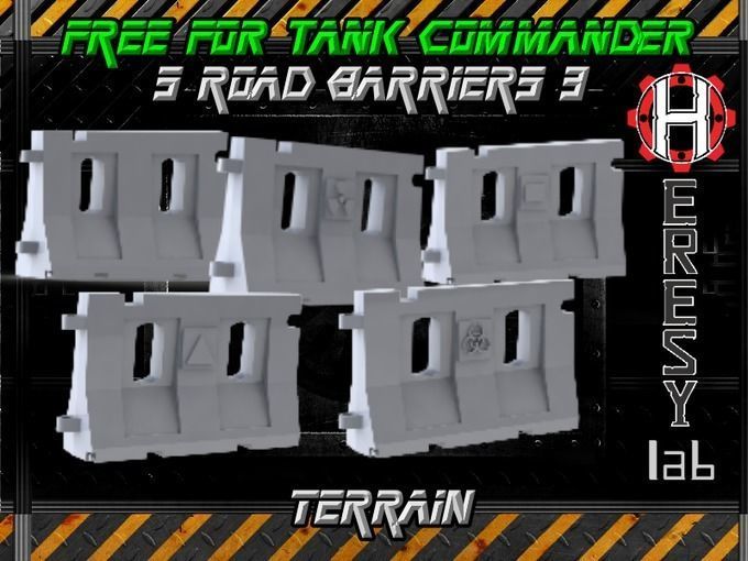 Heresylab - COnstruction Site SciFi Terrain set - 148 models 3D print model_16