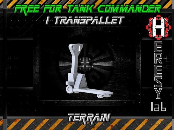 Heresylab - COnstruction Site SciFi Terrain set - 148 models 3D print model_6