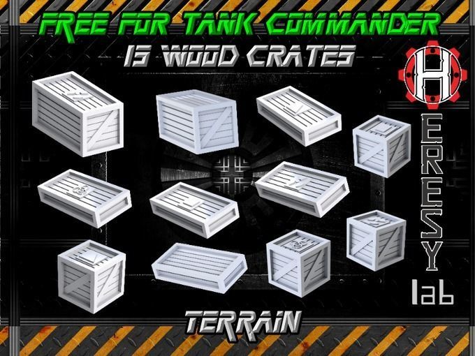 Heresylab - COnstruction Site SciFi Terrain set - 148 models 3D print model_2