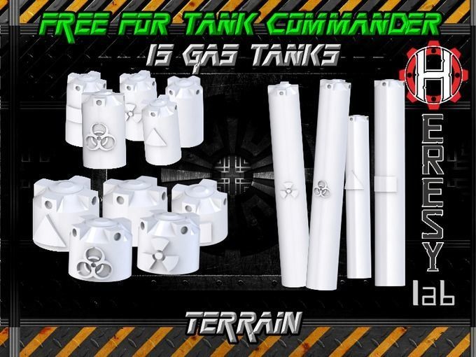 Heresylab - COnstruction Site SciFi Terrain set - 148 models 3D print model_12