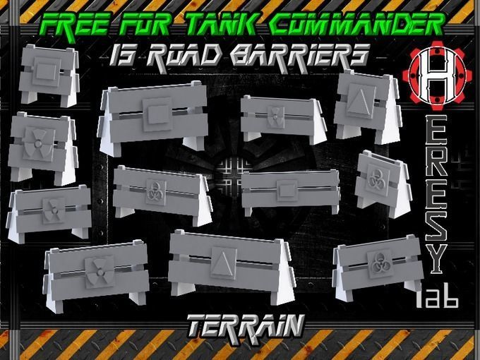 Heresylab - COnstruction Site SciFi Terrain set - 148 models 3D print model_8