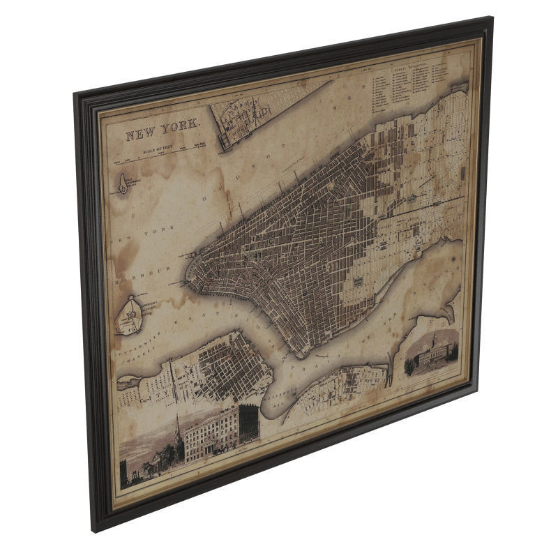 Restoration Hardware Circa Maps 3D model_2