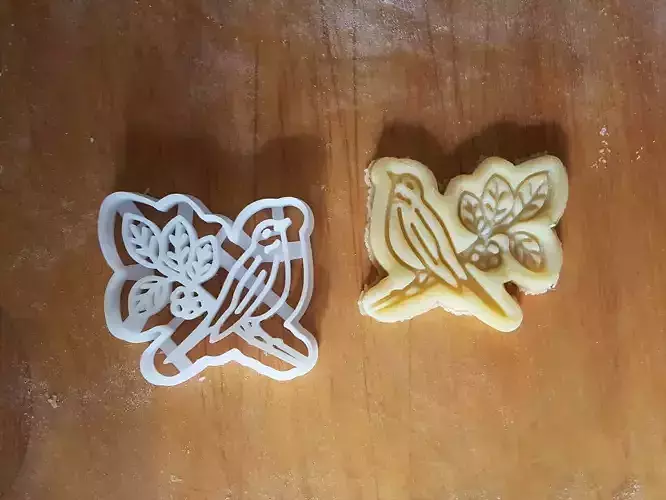 Bird cookie cutter