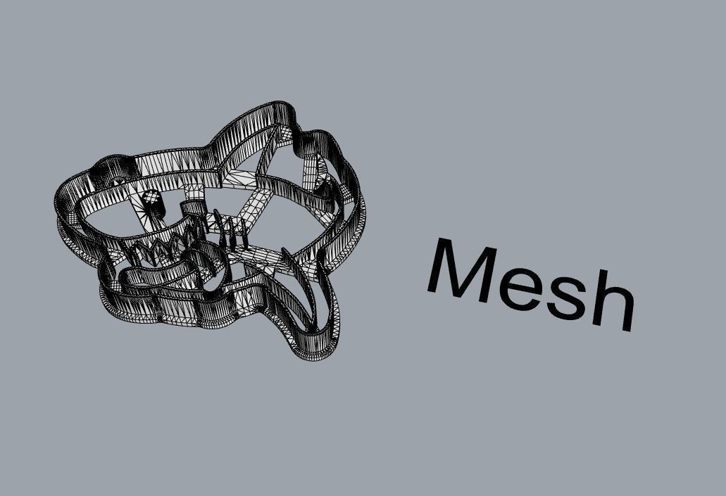 Shark cookie cutter 3D print model_2