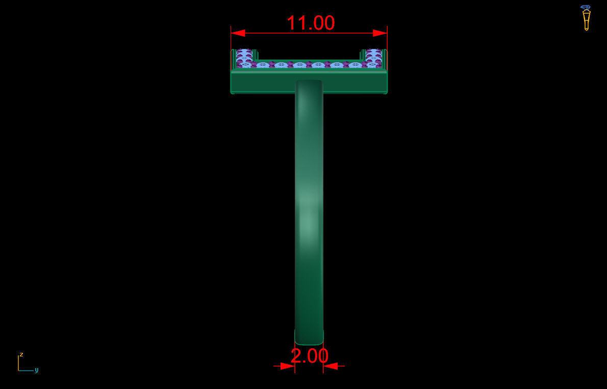 Ring 101 3D print model_9