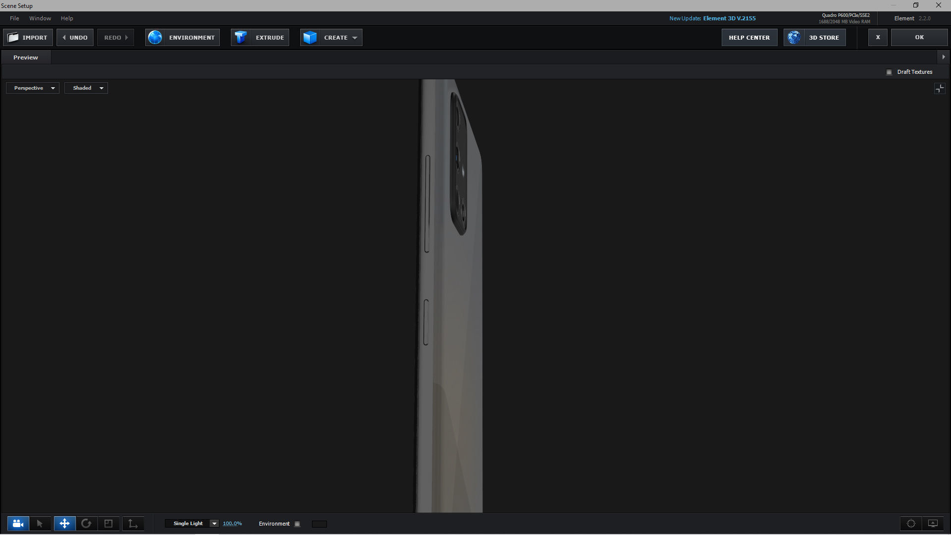 E3D - Samsung Galaxy A51 Prism Crush Silver 3D model_4