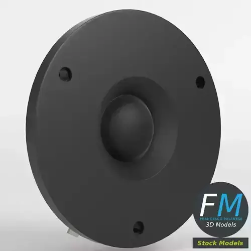 Tweeter speaker 3D model