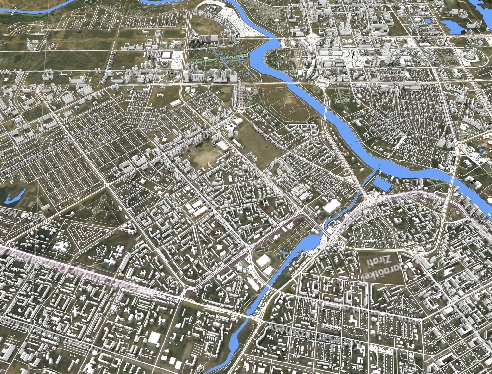 Astana Nur-Sultan Kazakhstan 3D model_6