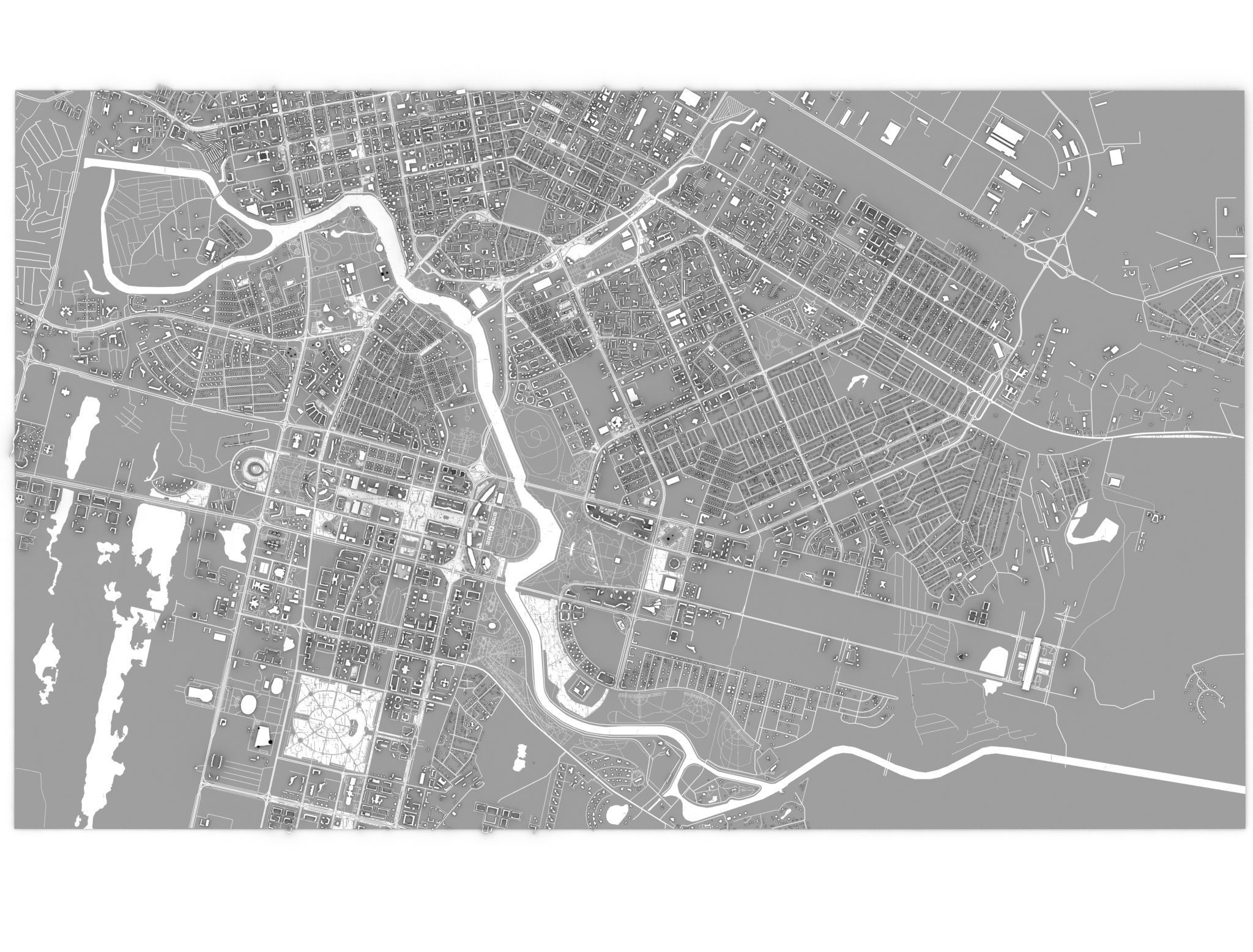Astana Nur-Sultan Kazakhstan 3D model_11