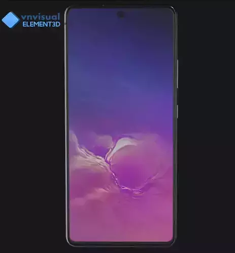 E3D - Samsung Galaxy S10 Lite Prism Black 3D model
