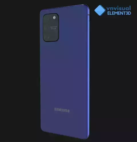 E3D - Samsung Galaxy S10 Lite Prism Blue 3D model