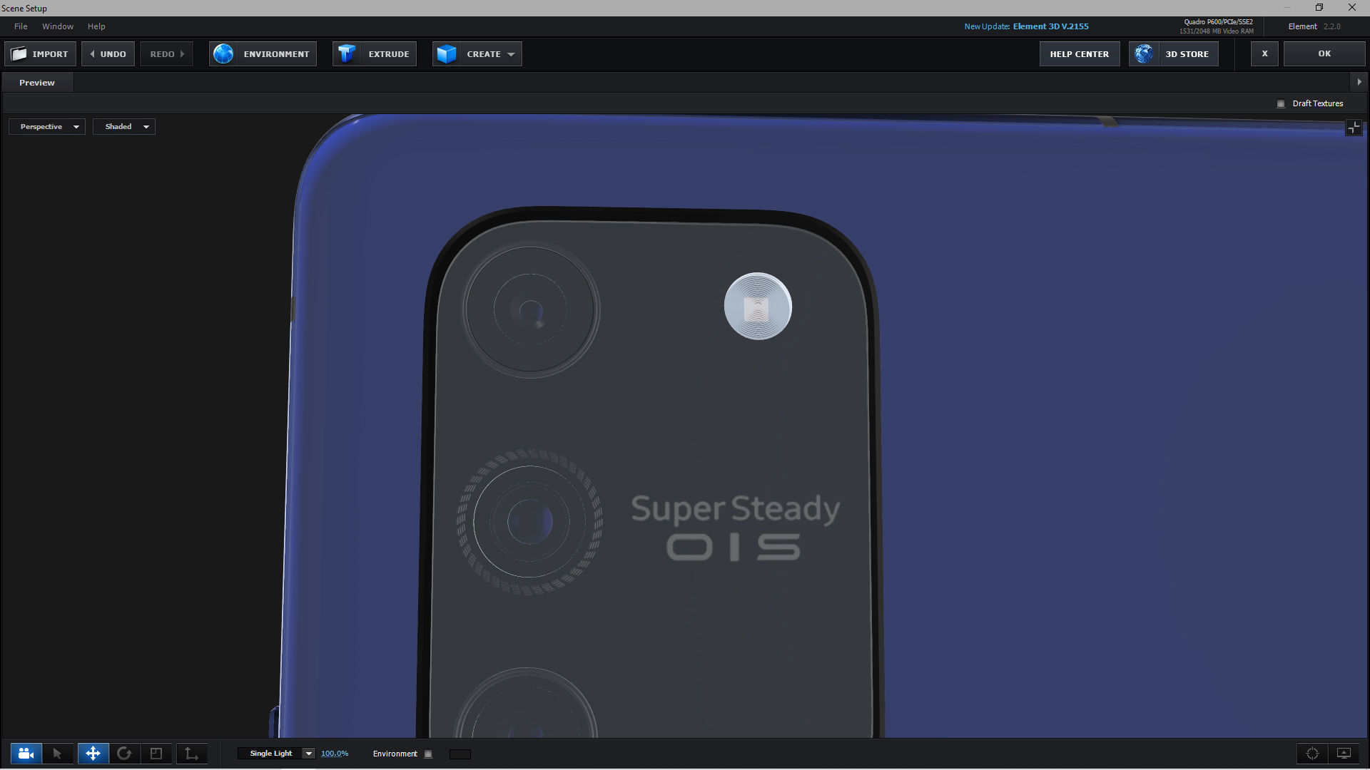 E3D - Samsung Galaxy S10 Lite Prism Blue 3D model_1