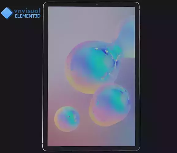 E3D - Samsung Galaxy Tab S6 3D model E3D - Samsung Galaxy Tab S6 3D model