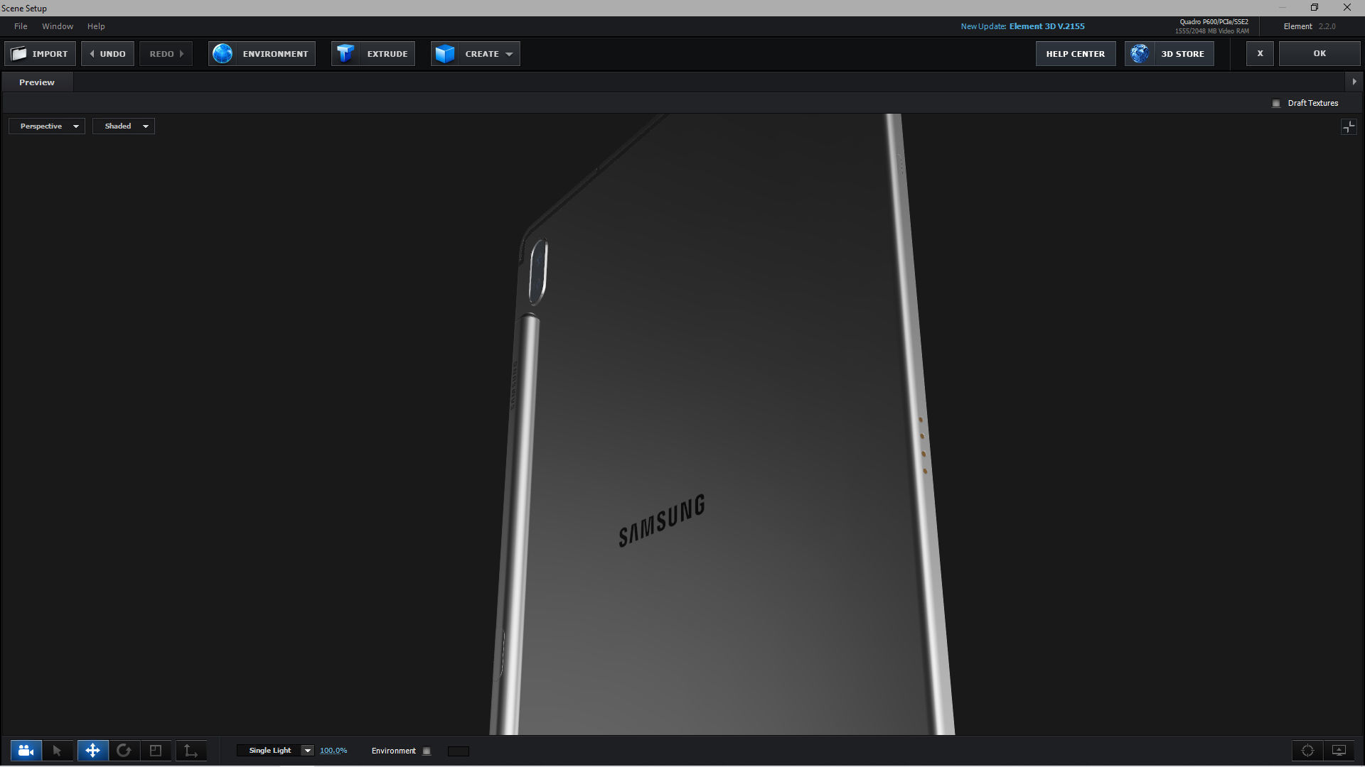 E3D - Samsung Galaxy Tab S6 3D model_4