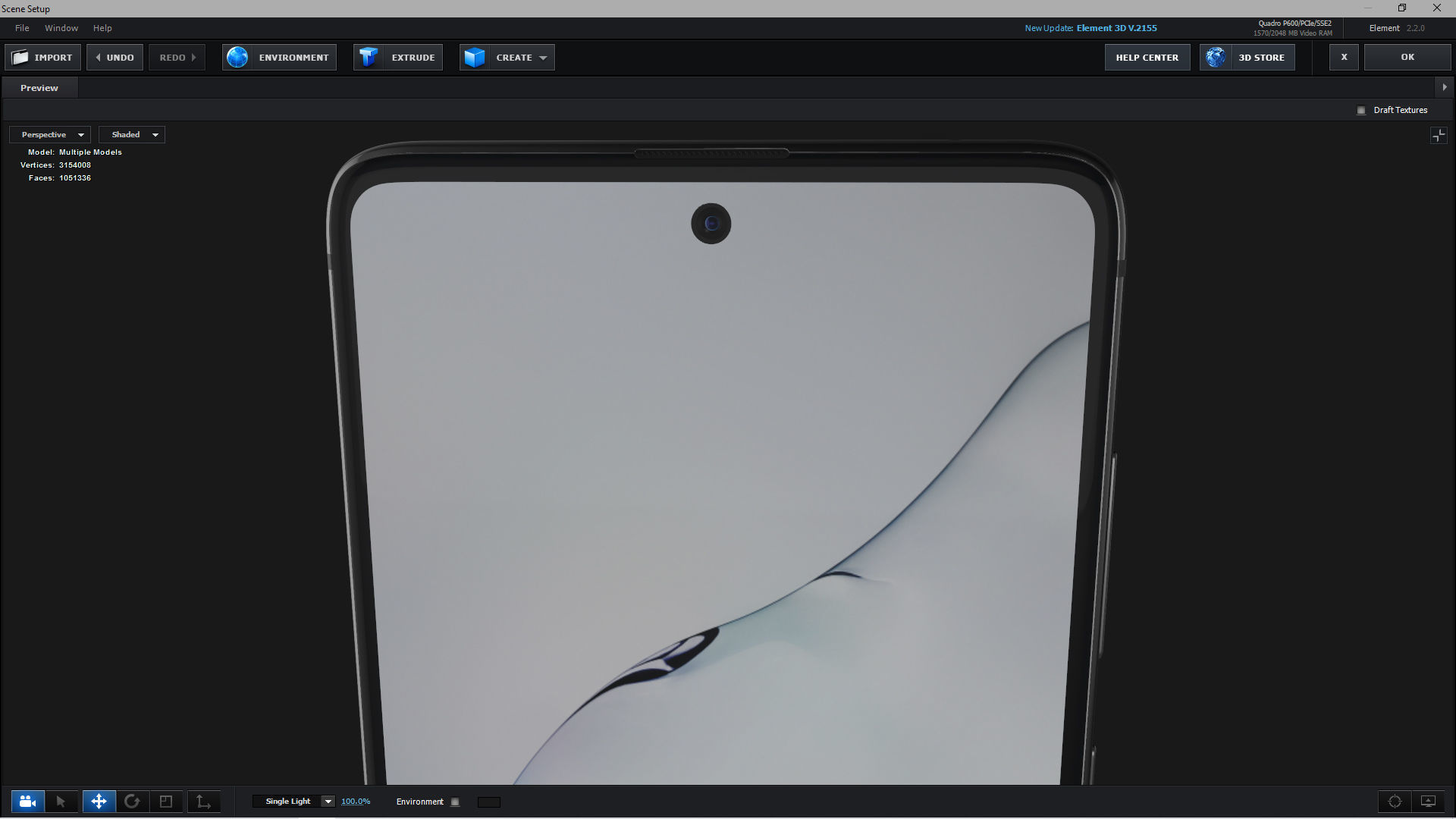 E3D - Samsung Galaxy Note 10 Lite Aura Black 3D model_6