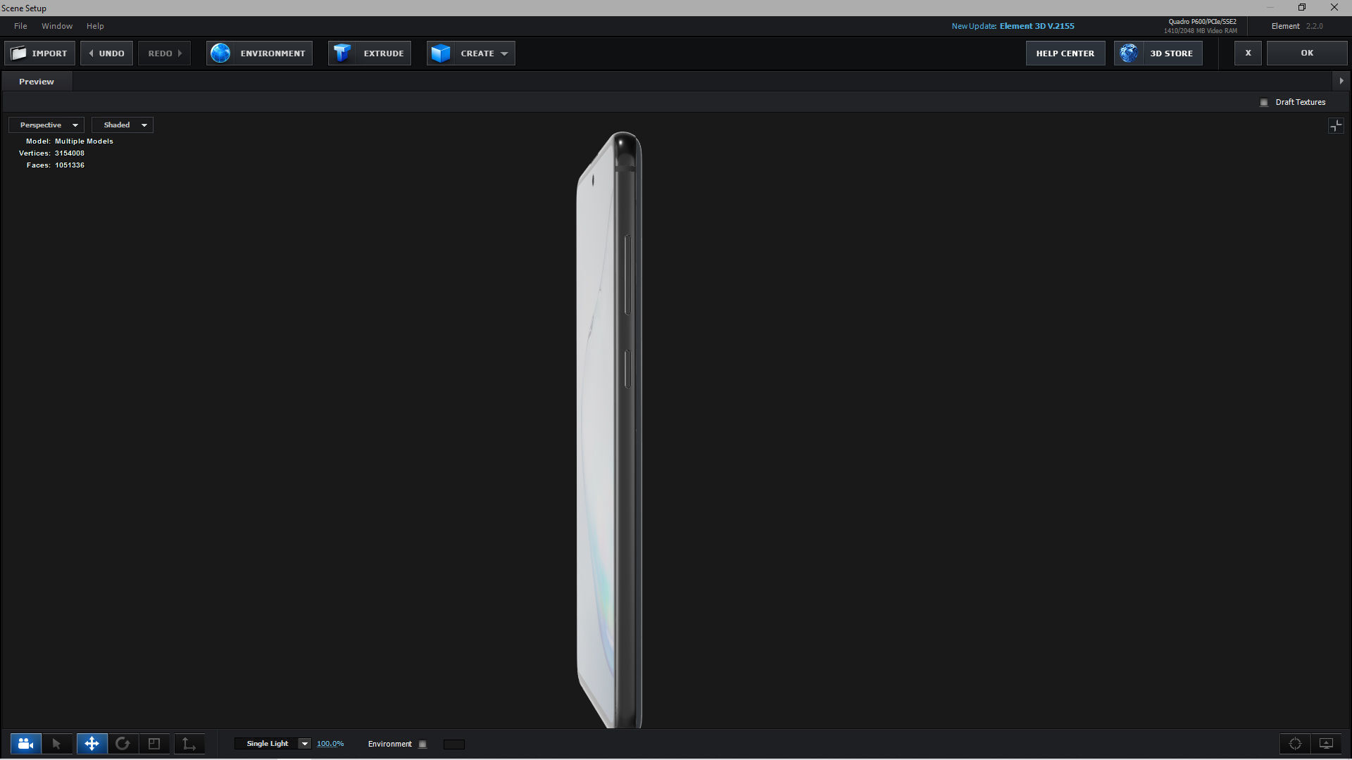 E3D - Samsung Galaxy Note 10 Lite Aura Black 3D model_1
