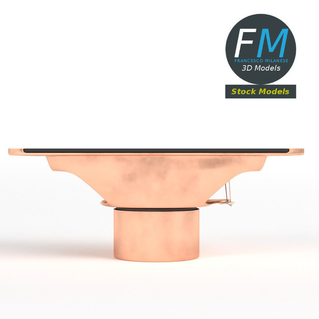 Rectangular speaker 3D model_3