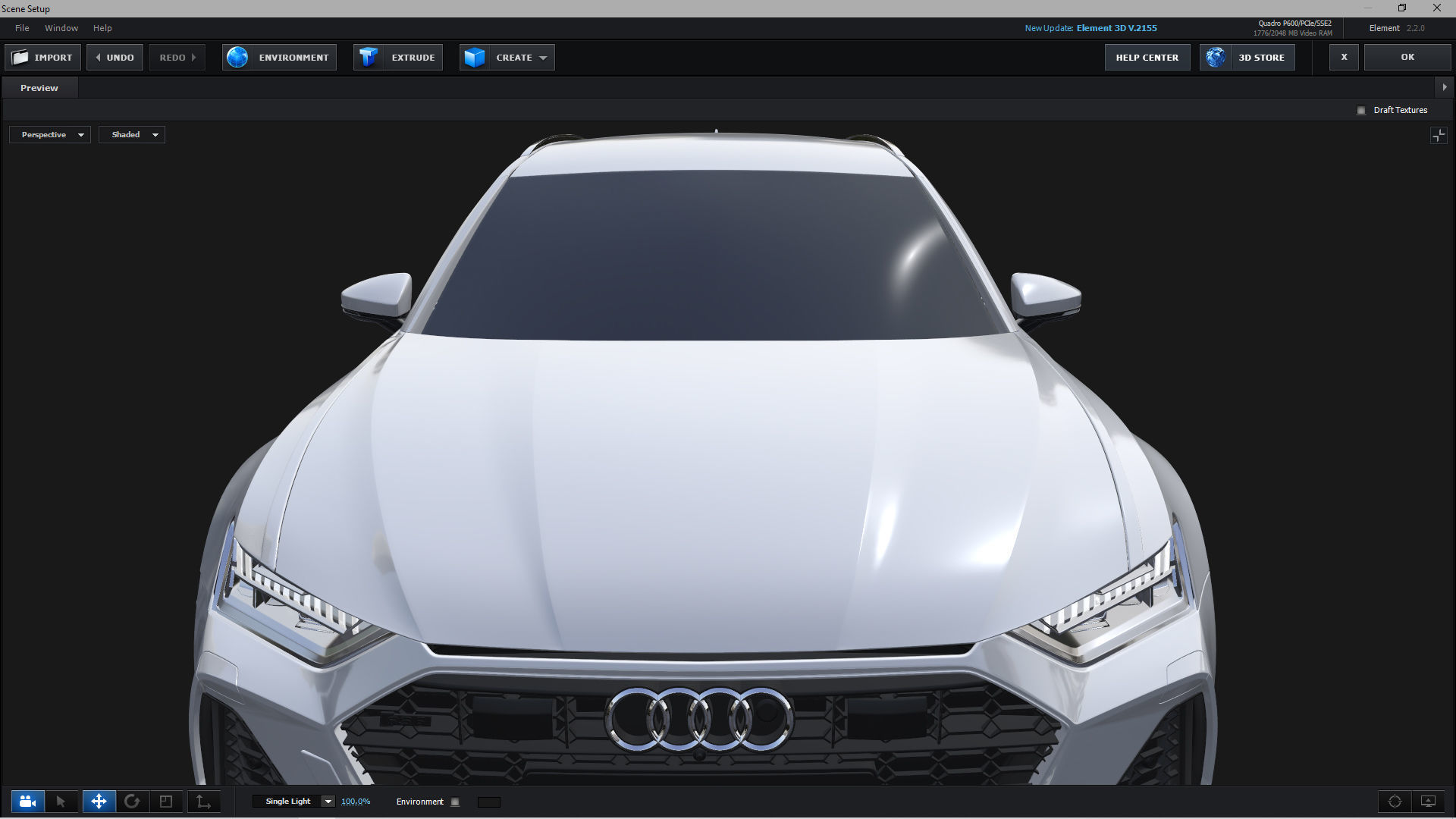 E3D - 2020 Audi RS6 Avant 3D model_5