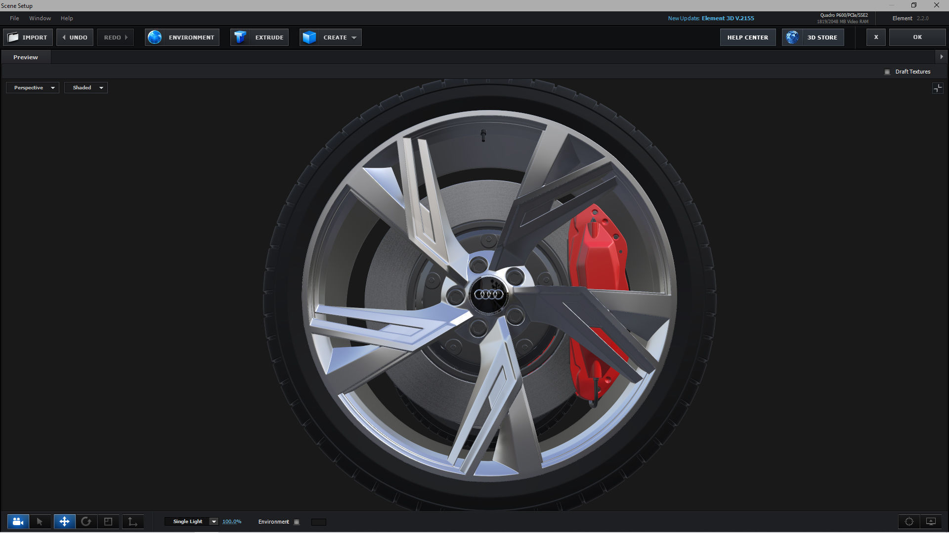 E3D - 2020 Audi RS6 Avant 3D model_6