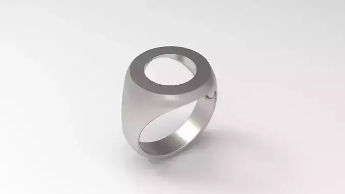 Round spinel Open Queen Rings in Eu Sizes